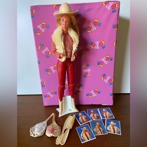 Vintage 1982 Horse Lovin’ Barbie Doll, Mattel Barbie